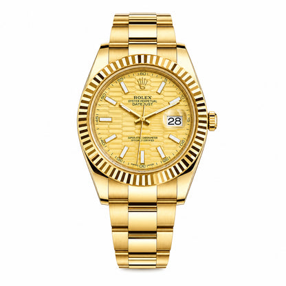 ROLEX DATE JUST ➕ BOX ➕ FREE DELIVERY  🎁