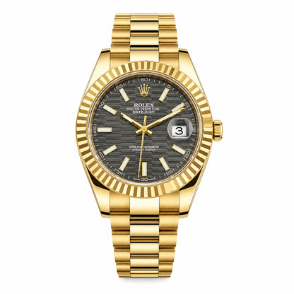 ROLEX DATE JUST ➕ BOX ➕ FREE DELIVERY  🎁